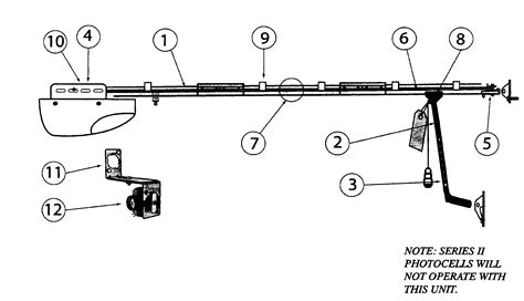 genie garage door parts diagram